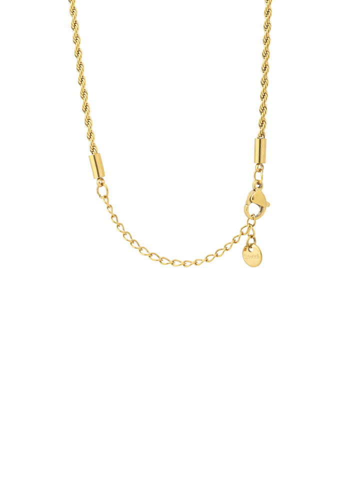 Collar Trenzado Dije Virgen