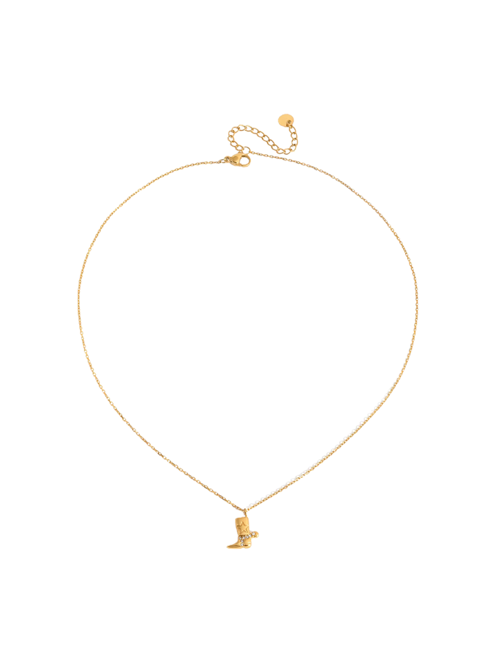 Collar Dije Bota Con Estrella