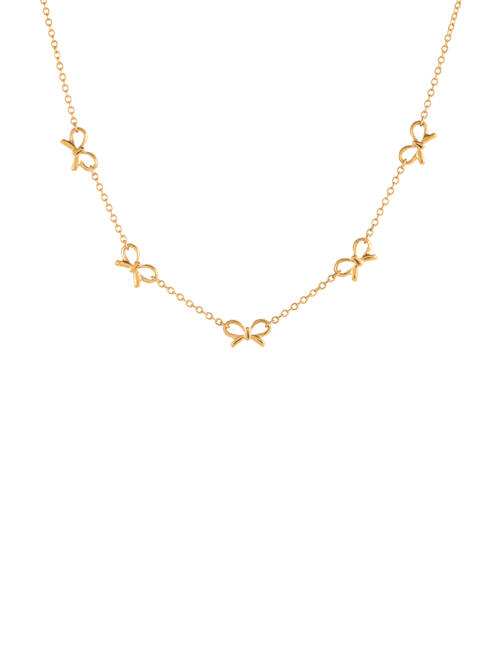Collar Con Moños