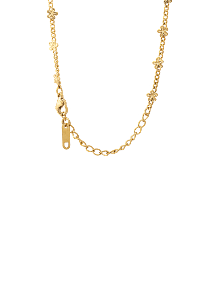 Collar Con Mini Flores