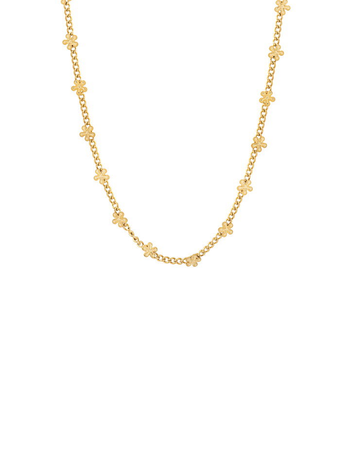 Collar Con Mini Flores