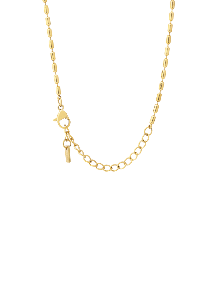 Collar Cilindros Con Zirconias Colgantes
