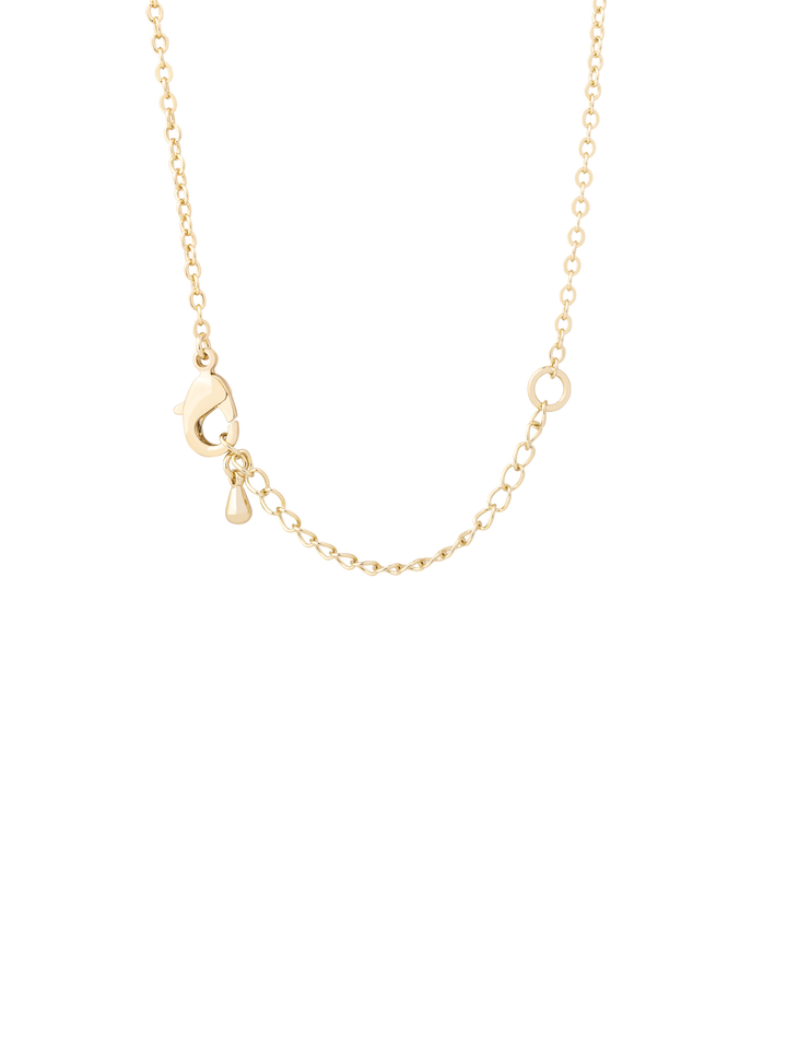 Collar Dije Zirconia Y Gota