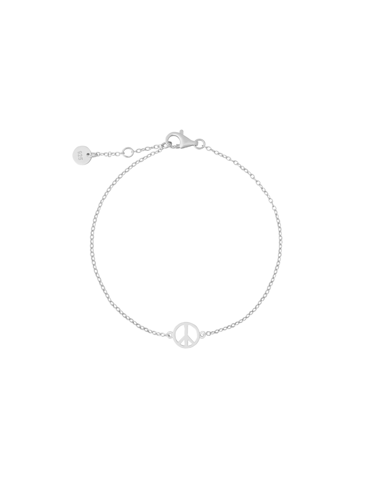 Pulsera Dije Peace And Love