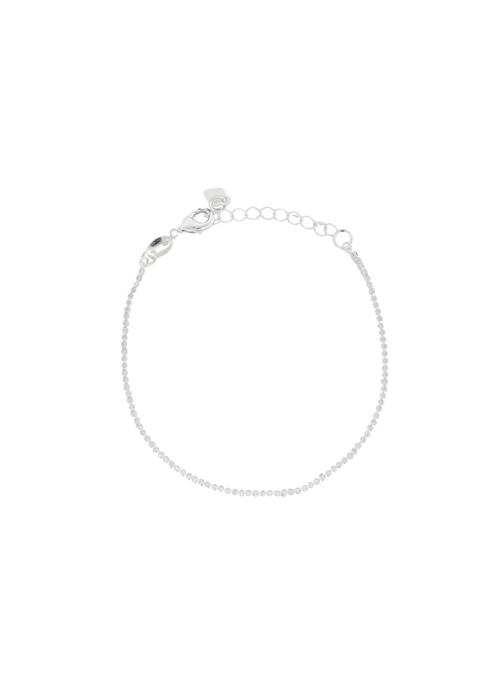 Pulsera Delgada Zirconias 1 mm