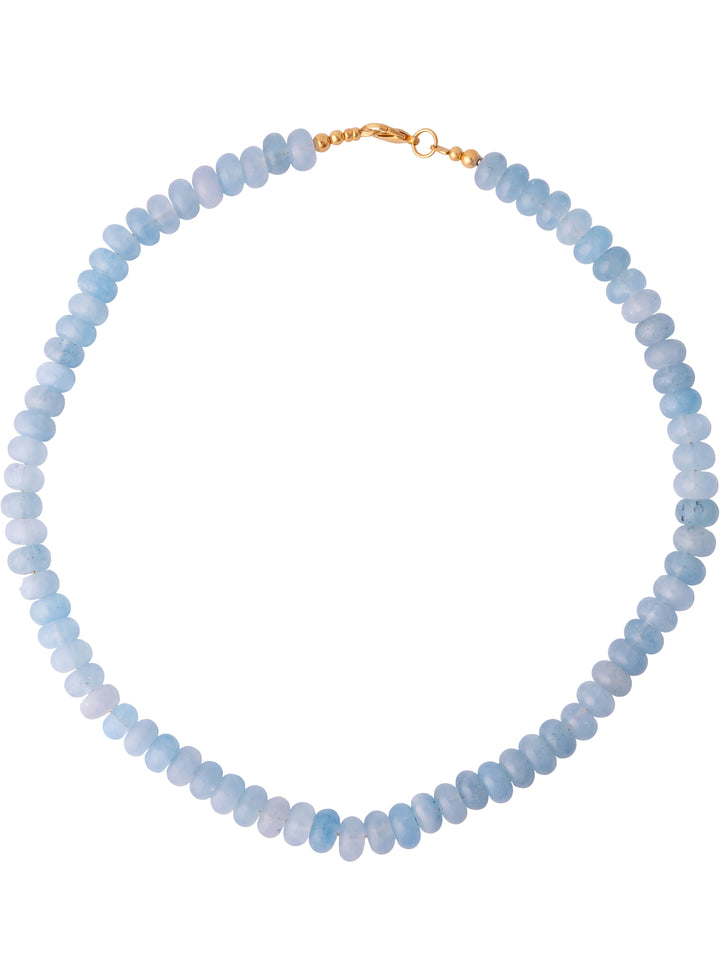 Choker Aros Piedra Natural 8 mm