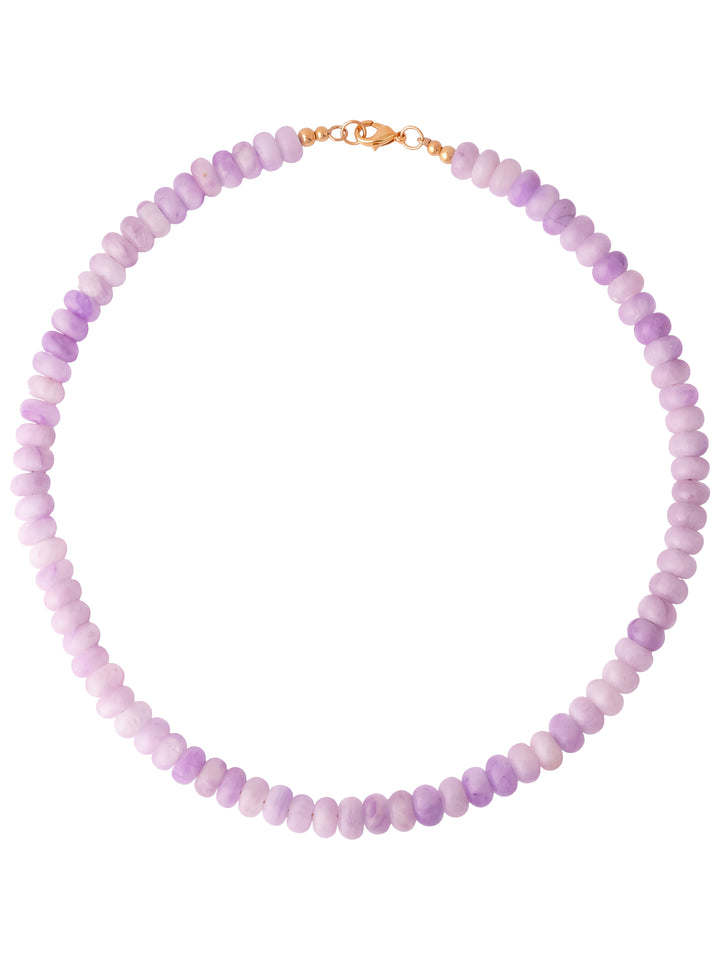 Choker Aros Piedra Natural 8 mm