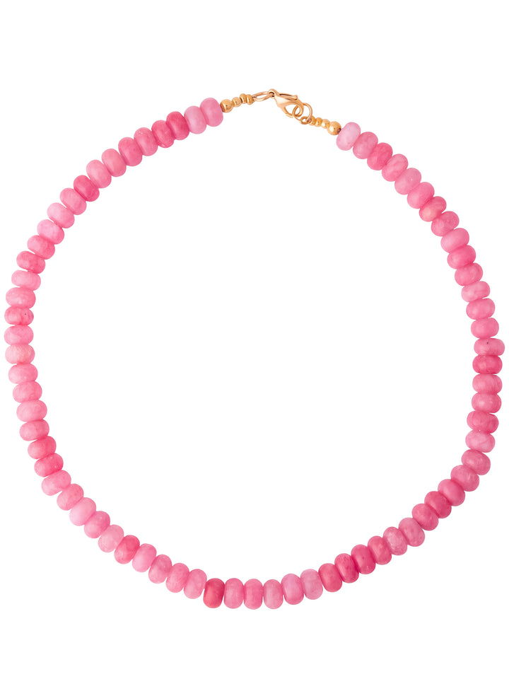 Choker Aros Piedra Natural 8 mm