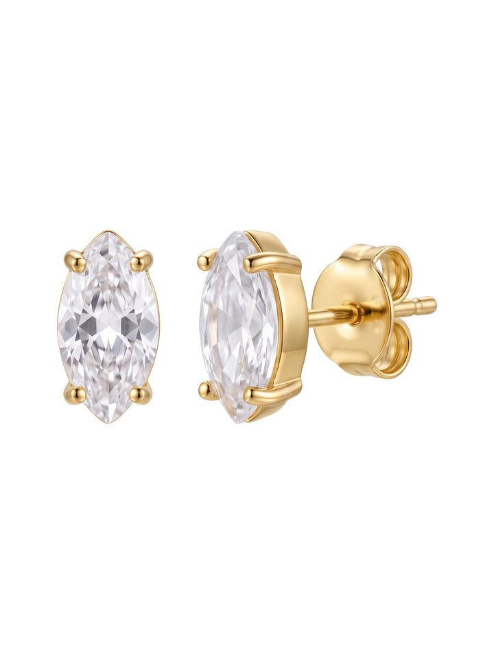 Par Arete Zirconia Forma Marquesa