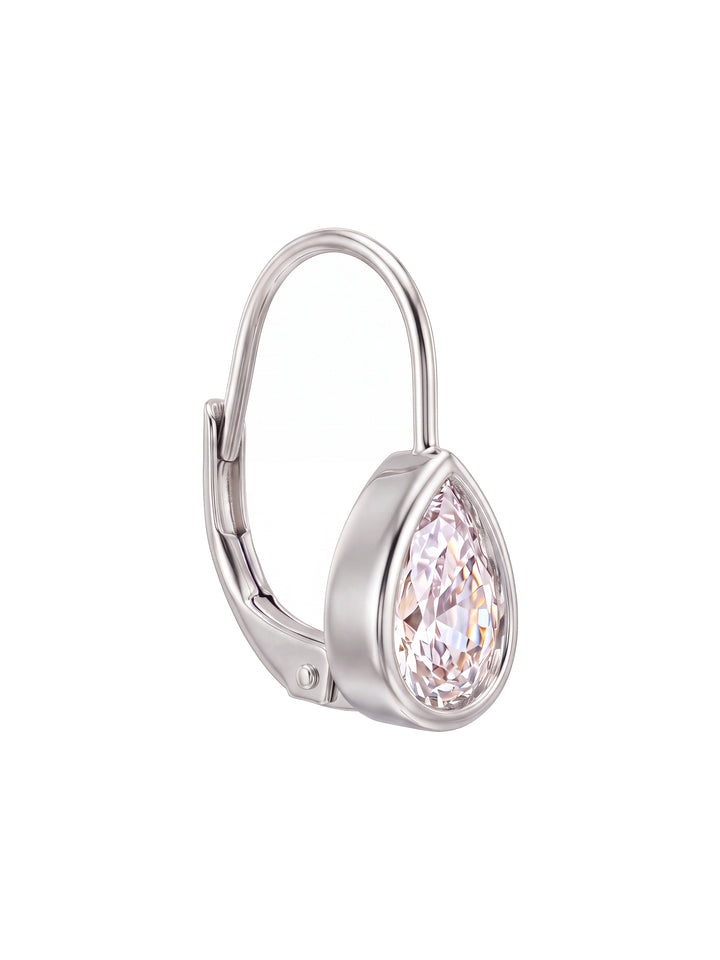 Par Arracada Gota Zirconia