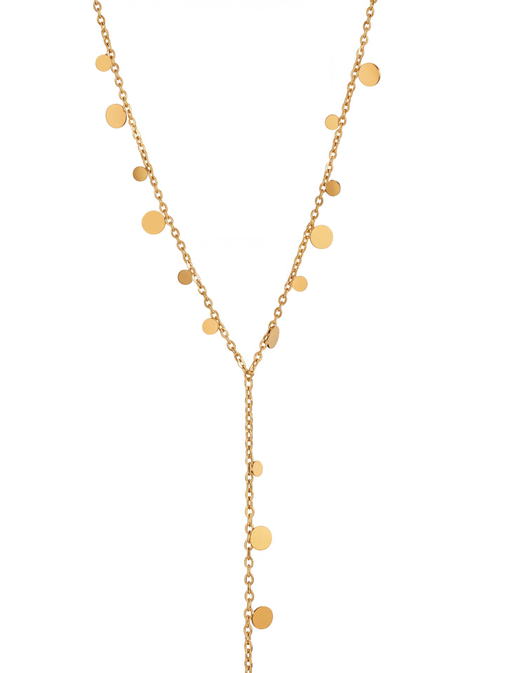 Collar Corbatin Con Circulos