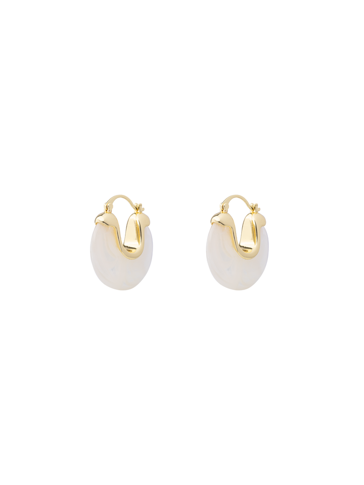 Par Arracada Chunky Forma U Colores