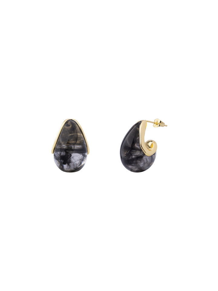 Par Arete Gota Marmoleada
