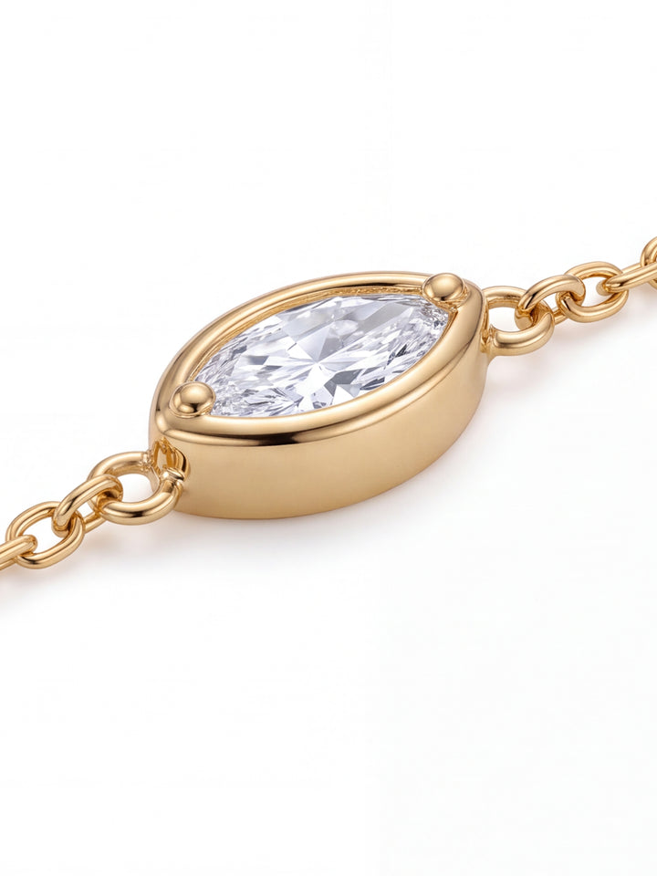 Pulsera Con Zirconia Marquesa