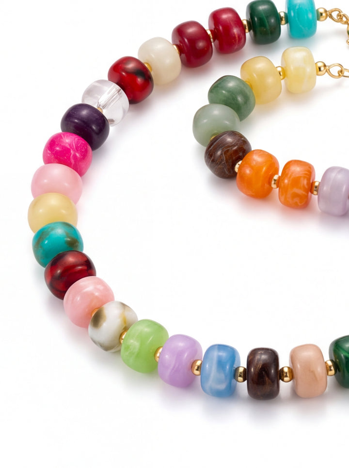 Collar Chunky Bolitas Redondas