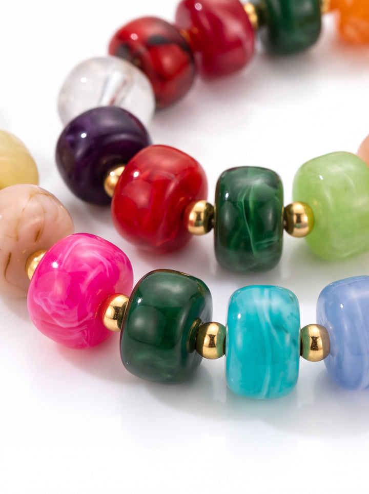 Collar Chunky Bolitas Redondas