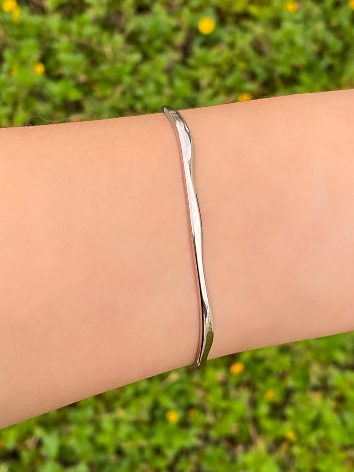 Brazalete Abierto Ondulado