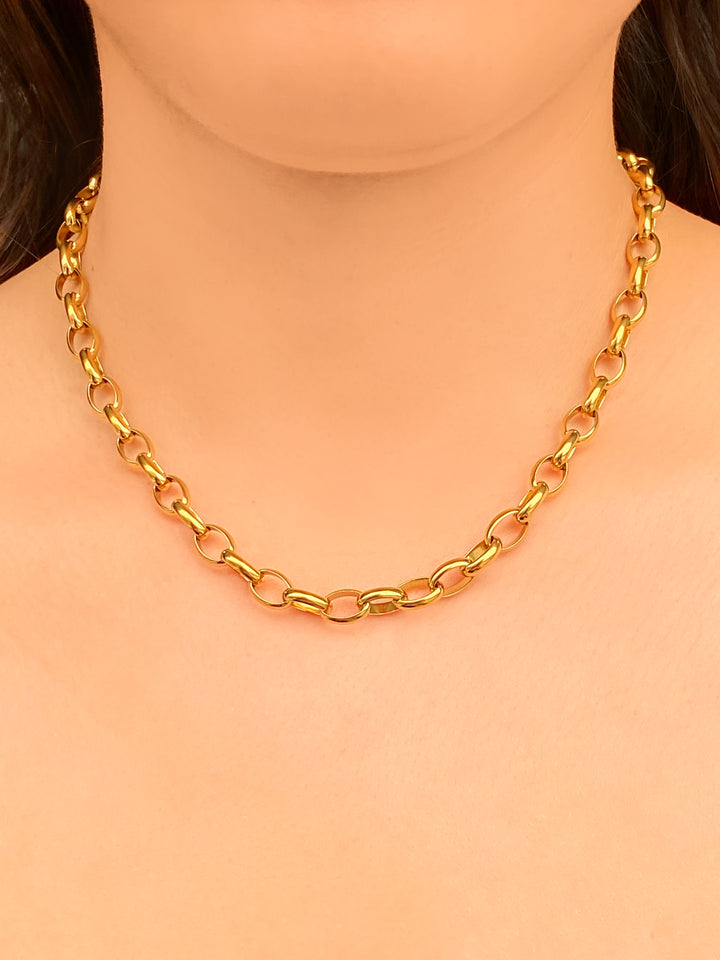 Collar Eslabones Redondos