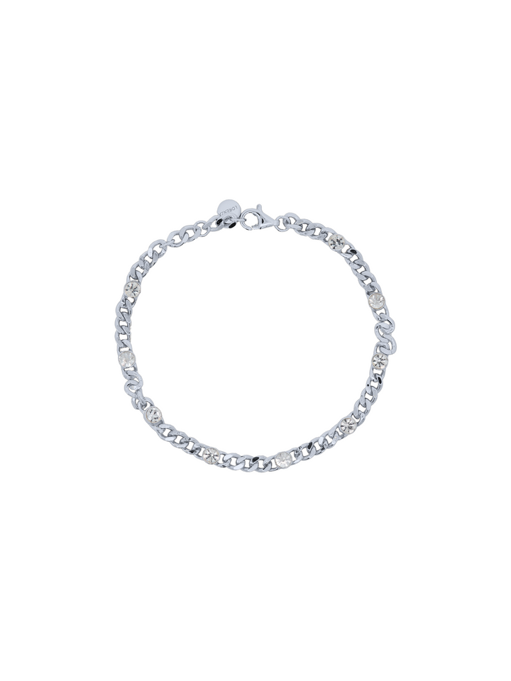 Pulsera Eslabones Con Zirconias