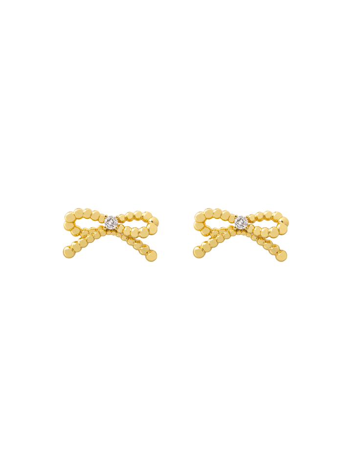 Par Arete Moño Con Bolitas