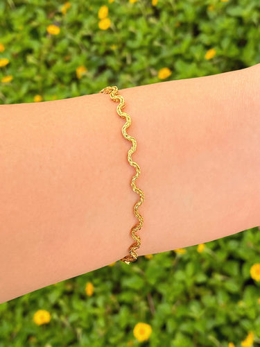 Pulsera Ondulada Trenzada