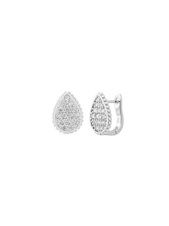 Par Arracada Gota Zirconias