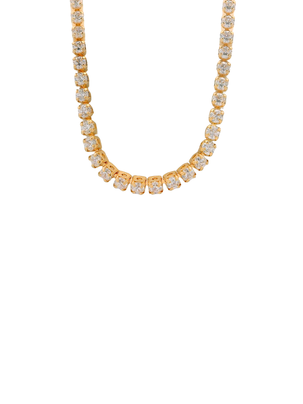 Choker Tennis Delgado Con Zirconias