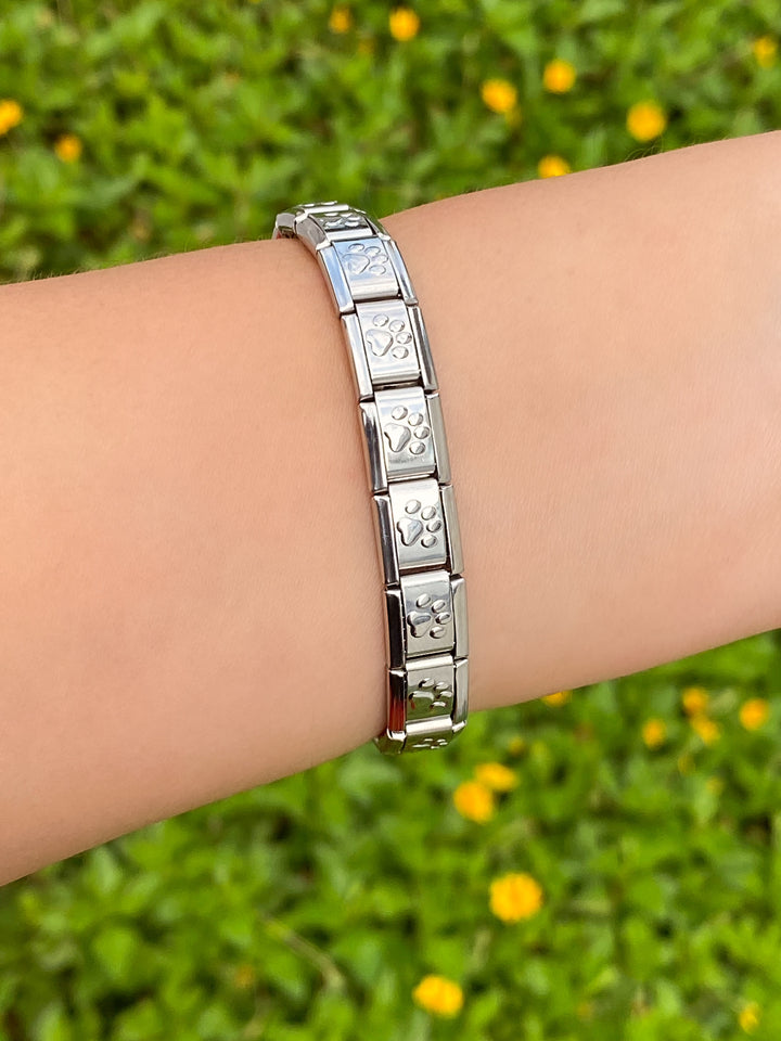Pulsera Italiana Con Huella