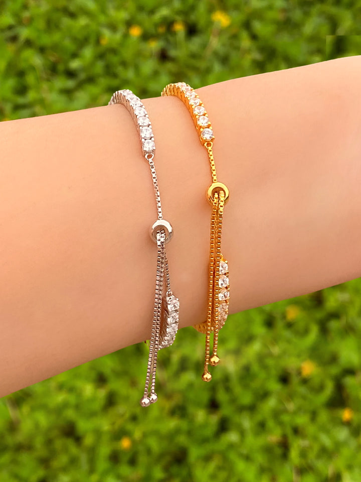 Tennis Bracelet Zirconias 3 mm Ajustable