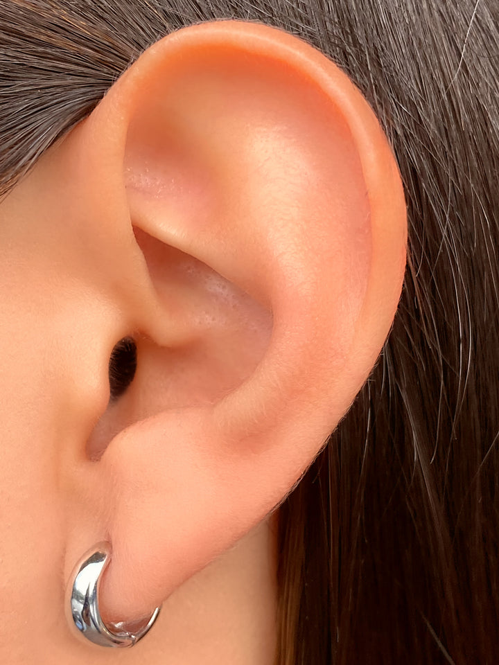 Par Arracada Gruesa 12 mm