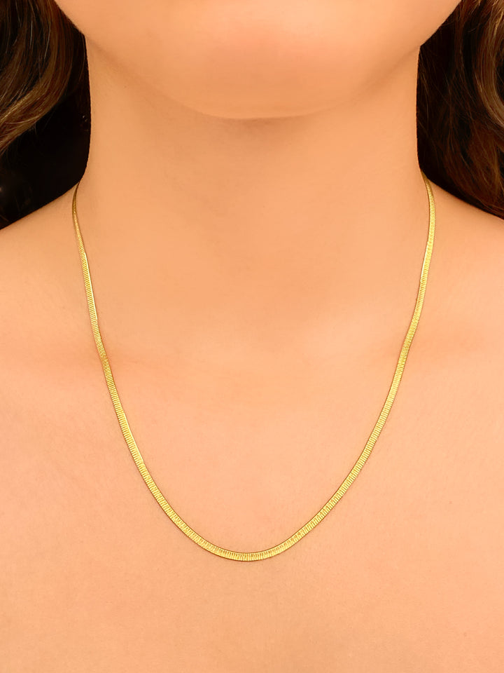 Cadena Planchada 2 mm Oro 14k