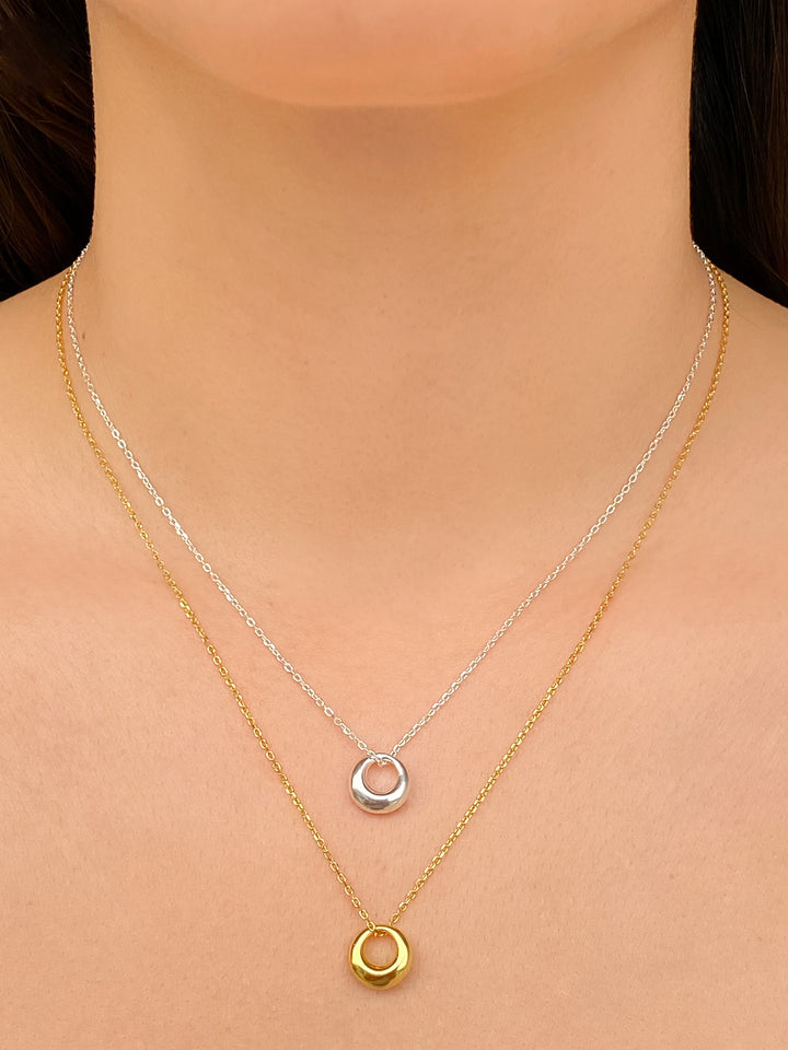 Collar Con Dije Circulo
