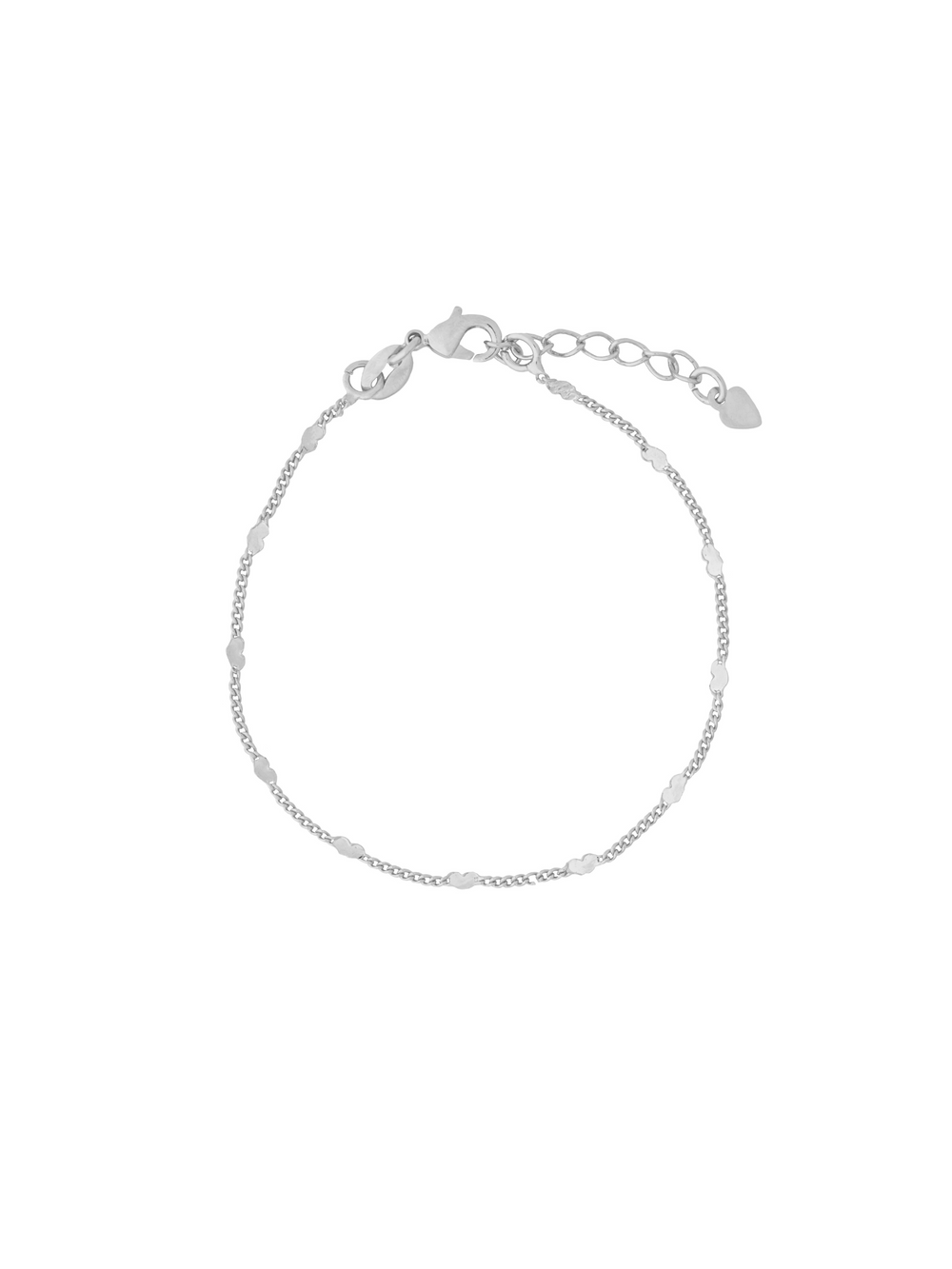 Pulsera Con Corazones Planchados