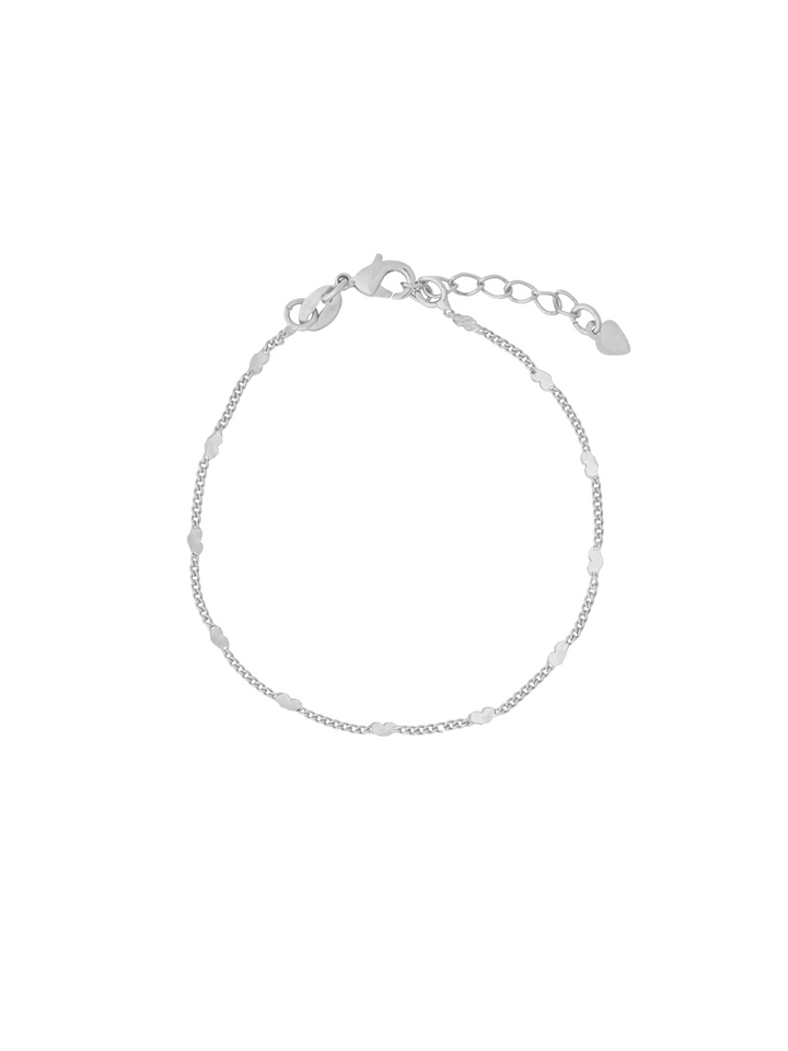 Pulsera Con Corazones Planchados