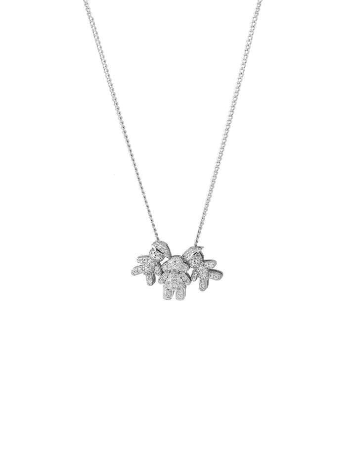 Personaliza Tu Collar Dijes Niños Zirconias