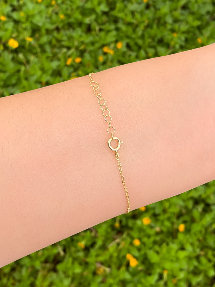 Pulsera Zirconias con Anillo