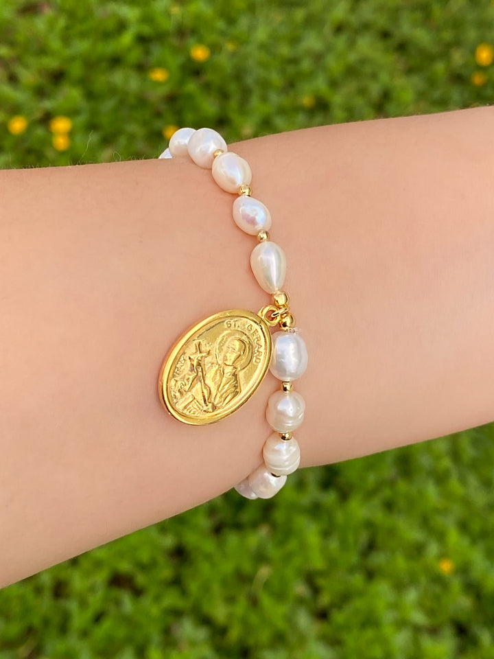 Pulsera San Gerardo Para Embarazada