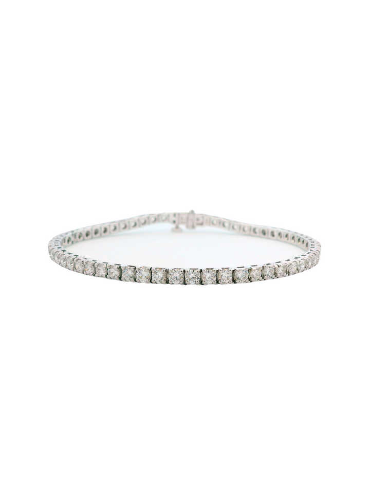 Tennis Bracelet 4 Ct Diamantes Lab Grown