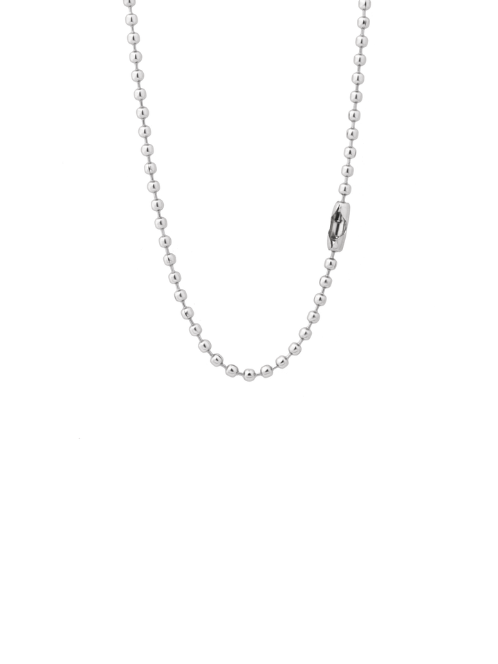 Collar Bolitas Con Dije Cruz Lineas Negras