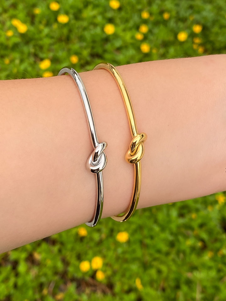 Brazalete Abierto Con Nudo