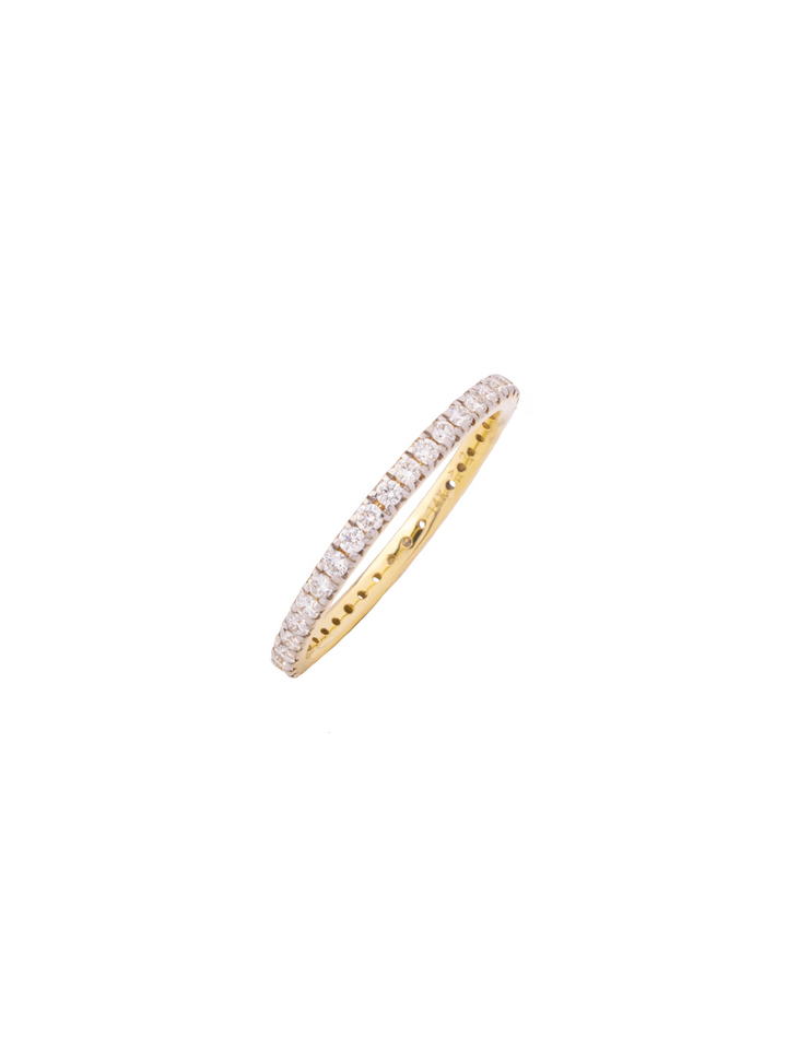 Anillo Churumbela Oro 14k 0.48 Ct Diamante Lab Grown