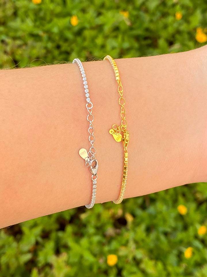 Pulsera Tennis Zirconias 1.5 mm