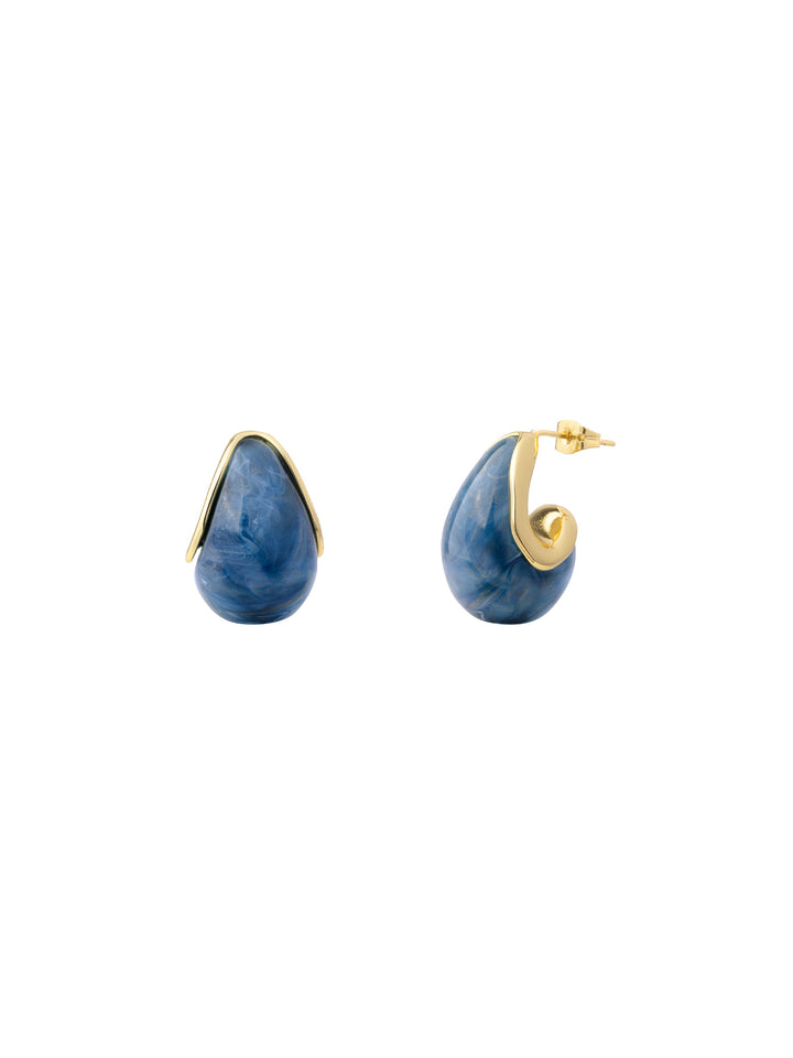 Par Arete Gota Marmoleada