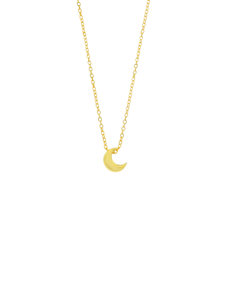 Collar Con Luna Lisa