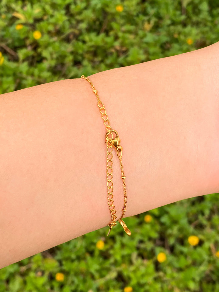 Pulsera Con Tres Mariposas