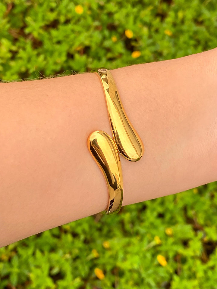 Brazalete Doble Gota Cruzado