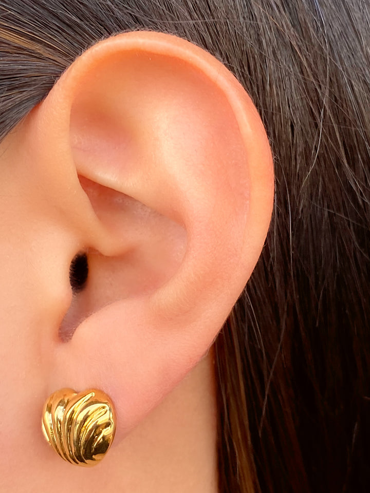 Par Arete Corazon Con Lineas