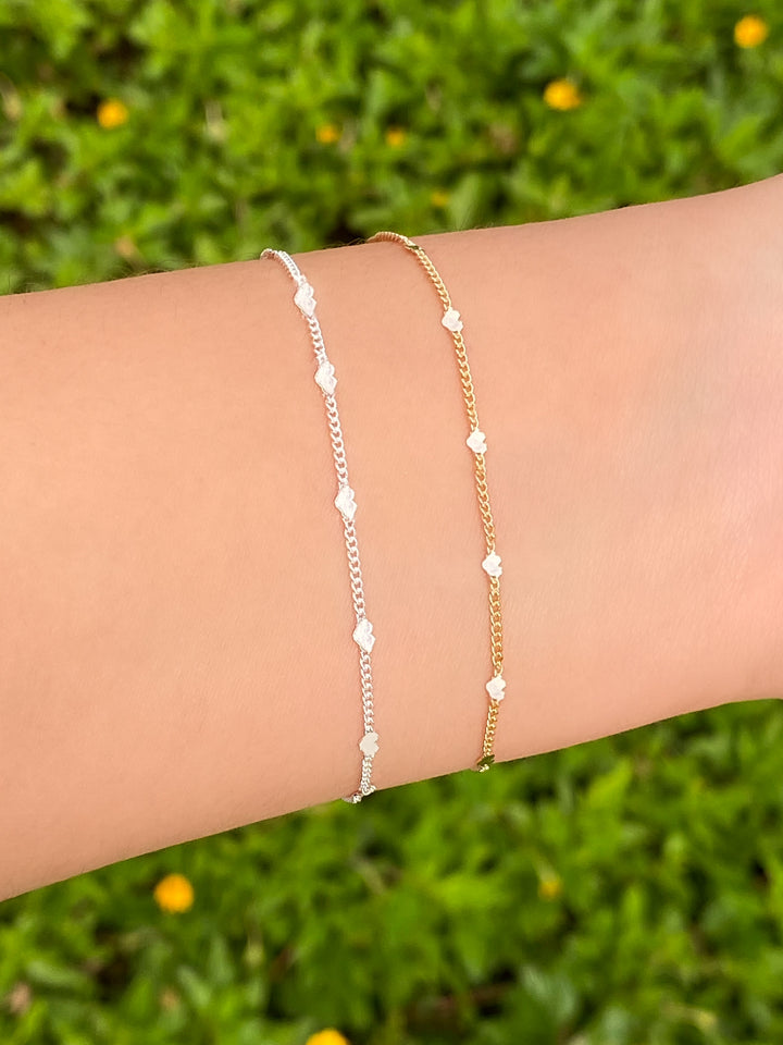 Pulsera Con Corazones Planchados