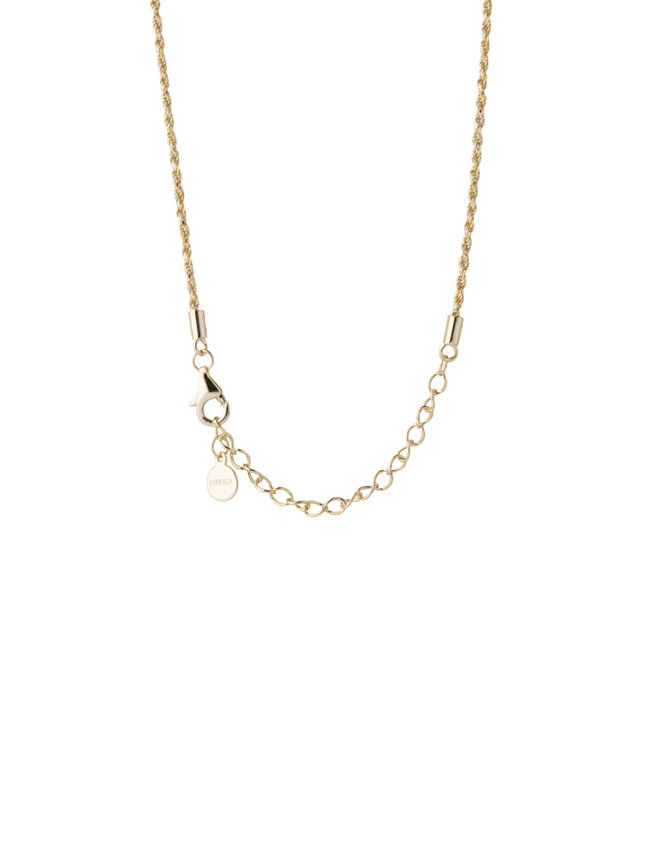 Collar Trenzado Con Medalla Virgen