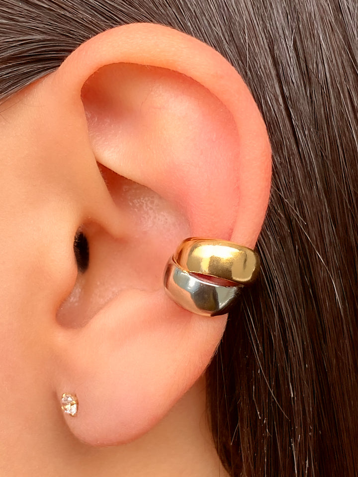 Ear Cuff Doble Chunky